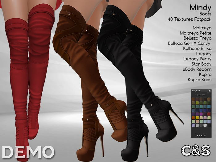 C&S Mindy Boots Demo