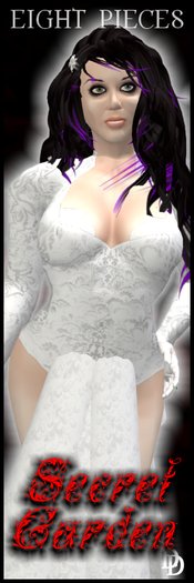 Dare Designs: Secret Garden - white