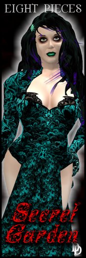 Dare Designs: Secret Garden - teal
