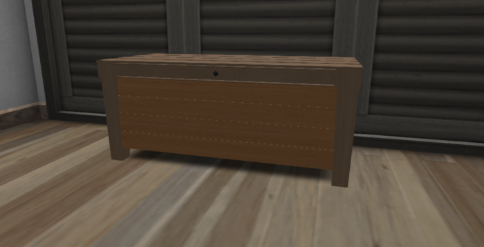 Arcon de Madera 1 Mesh