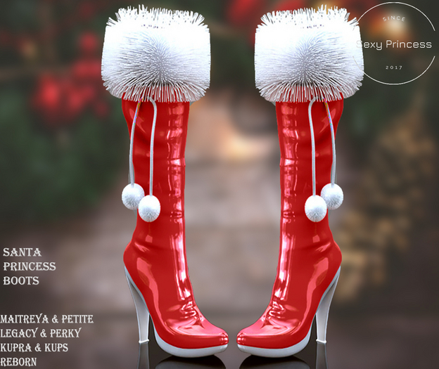[Sexy Princess] Santa Princess Boots Demo 