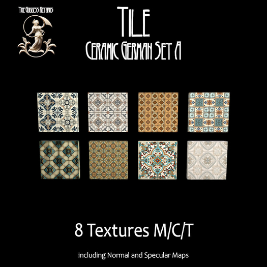 TGR - Tile - Ceramic German Set A boxed
