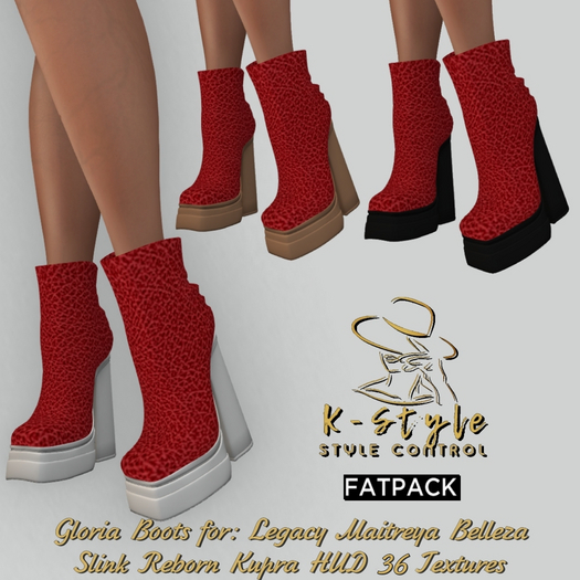 [K-Style] GLORIA BOOTS - FATPACK 1