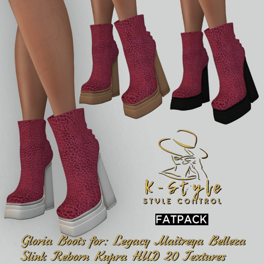 [K-Style] GLORIA BOOTS - FATPACK 2
