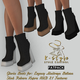 [K-Style] GLORIA BOOTS - FATPACK 3