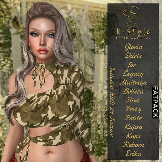 [K-Style] GLORIA SHIRTS - FATPACK 2