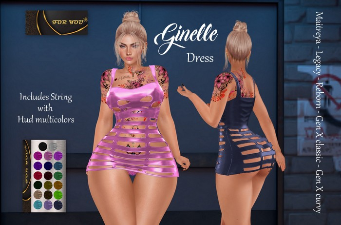 ::F:: Ginelle Dress FatPack (ADD)