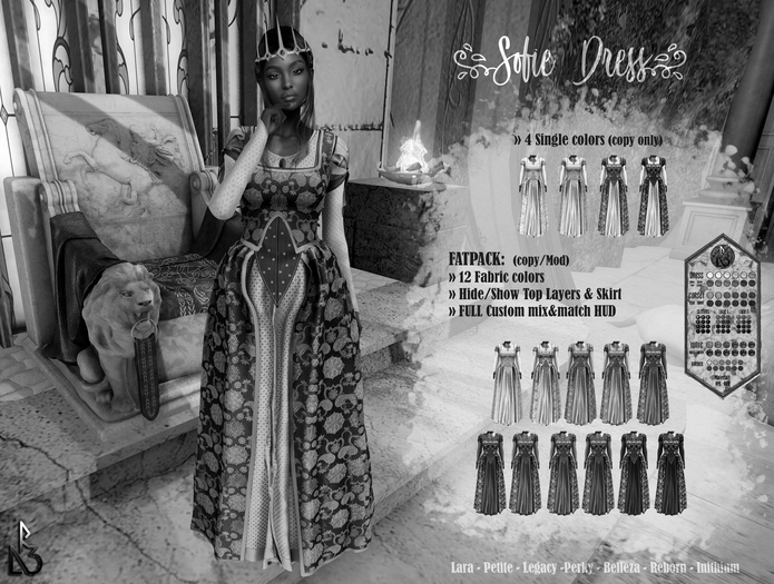 //R3D// Dress Sofie - DEMO