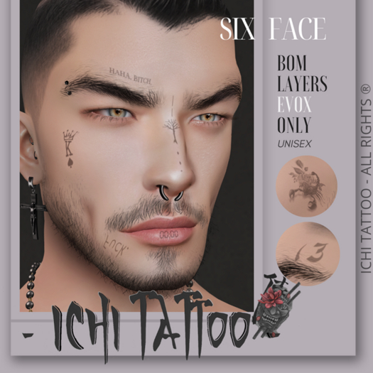 - ICHI TATTOO - SIX FACE EVOX