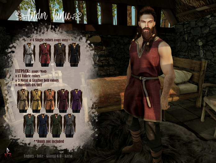 //R3D// Tunic Andor - FATPACK