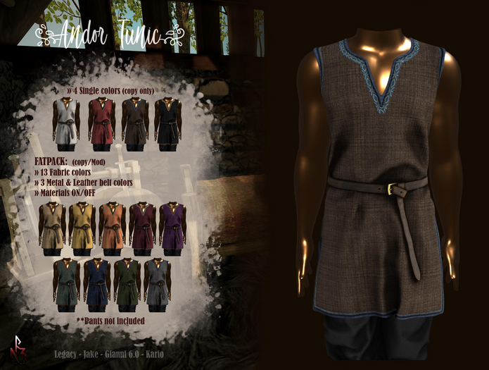 //R3D// Tunic Andor - Brown