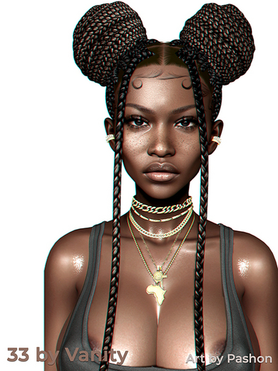 *Vanity Hair*:33-Basics Pack