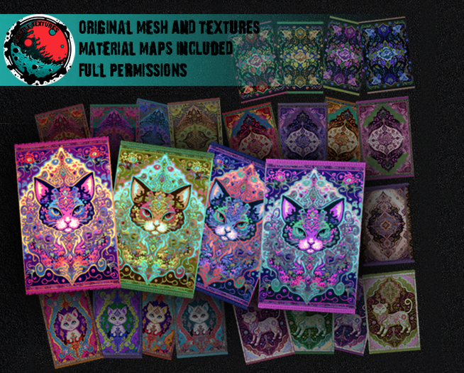 ::T:: Materials Texture: Rainbow Persian Rug Kit FULLPACK (35% off)