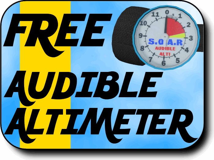 SOAR Free Audible Altimeter  (Low Lag)