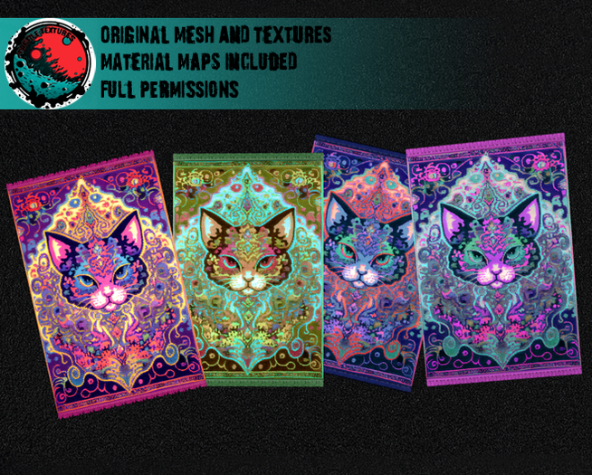 ::T:: Materials Texture: Rainbow Persian Rug Kit 5a-d (15% Off)
