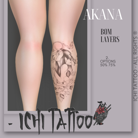 - ICHI TATTOO - AKANA
