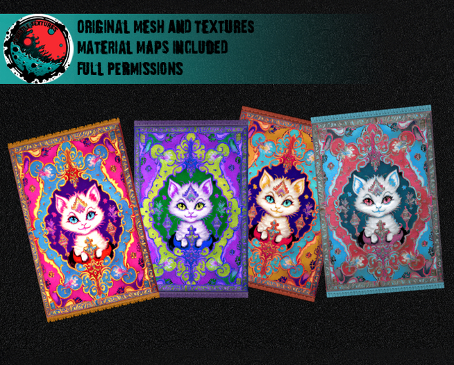 ::T:: Materials Texture: Rainbow Persian Rug Kit 6a-d (15% off)