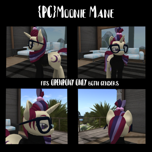 {PC} Moonie Mane boxed
