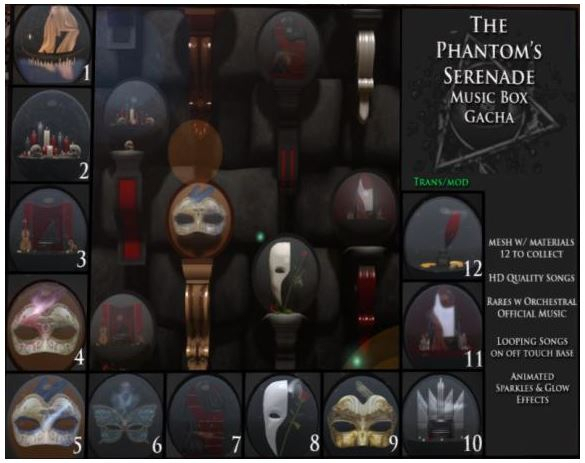 3rd Eye_ Phantom's Serenade MB 12 ( Gilded Ink )