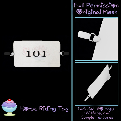 [Sherbert] Full Perm Horse Riding Tag (ADD) *Retirement Sale*