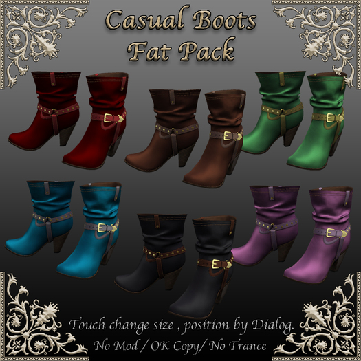 *Miroku*Casual Boots Fat Pack(BOX)