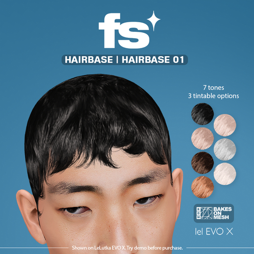 FACESHOP- Hairbase 01 EVO X