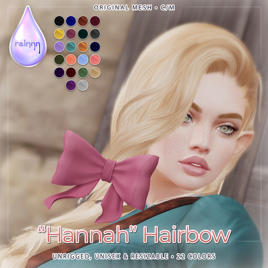 rainnn Hannah Hairbow [FATPACK]
