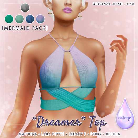 rainnn - Dreamer Top [Mermaid Pack]