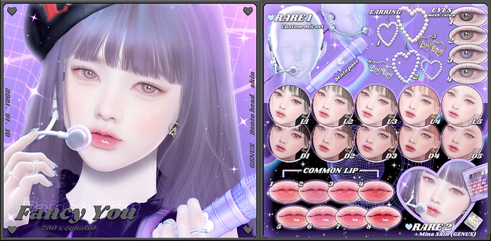 [700] Fancy You gacha  Lip 5 (add)