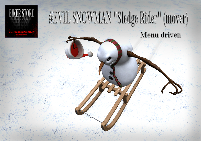 #EVIL SNOWMAN "Sledge Rider" (mover)