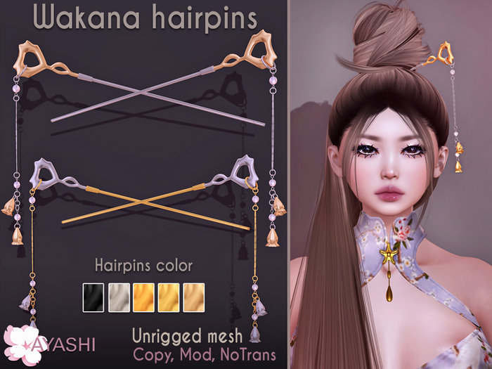 [^.^Ayashi^.^] Wakana hairpin