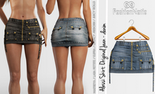 Alessi Skirt Original Jeans - Denim - Maitreya Lara, Lara Petite, Kupra , Legacy, Reborn, Juicy Rolls - FashionNatic