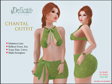#PROMO#Delicatt Couture - Chantal Outfit GREEN