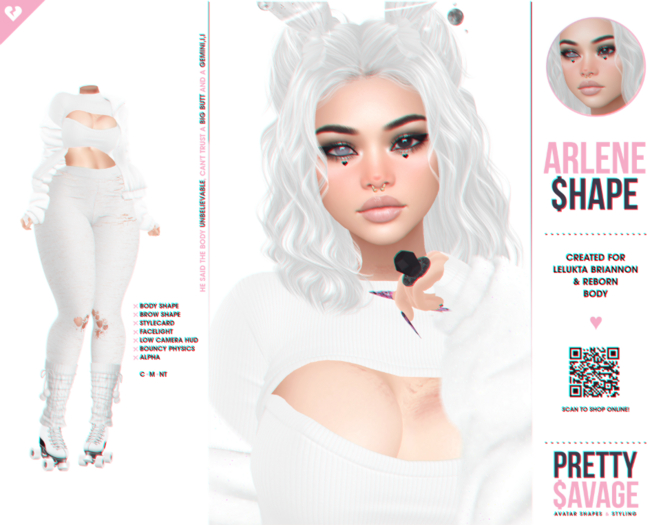Pretty$avage - Arlene Shape