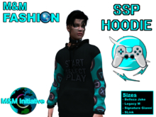 M&M Fashion -Delivery Hud - SSP Hoodie - Turquoise
