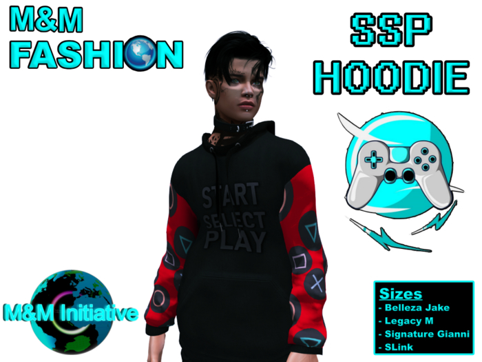 M&M Fashion -Delivery Hud - SSP Hoodie - Red