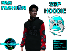 M&M Fashion -Delivery Hud - SSP Hoodie - Red