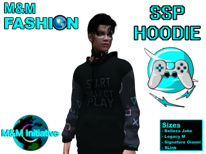 M&M Fashion -Delivery Hud - SSP Hoodie - Gray