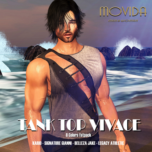MOVITA - TANK TOP VIVACE FATPACK  (Boxed)