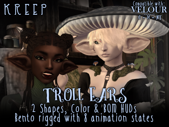 K R E E P: Bento Troll Ears
