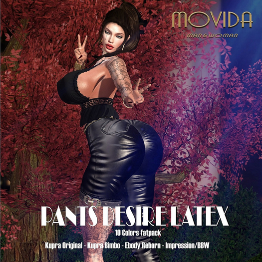 MOVIDA - PANTY DESIRE LATEX  (Boxed)