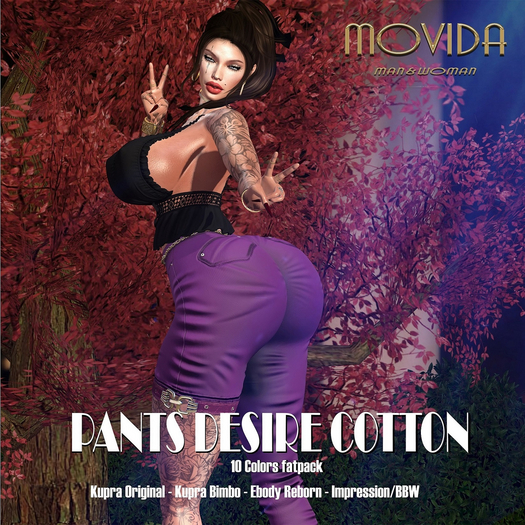 MOVIDA - PANTY DESIRE COTTON  (Boxed)