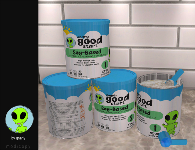 G/\/ARLY:: Powder Baby Formula - Soy-Based