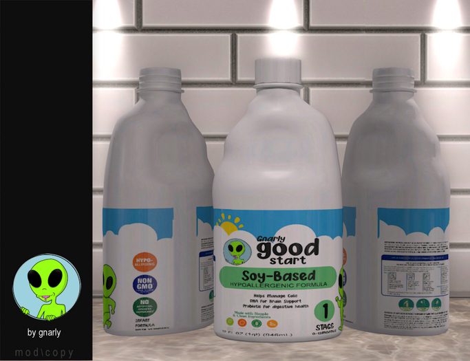 G/\/ARLY:: Liquid Baby Formula - Soy-Based