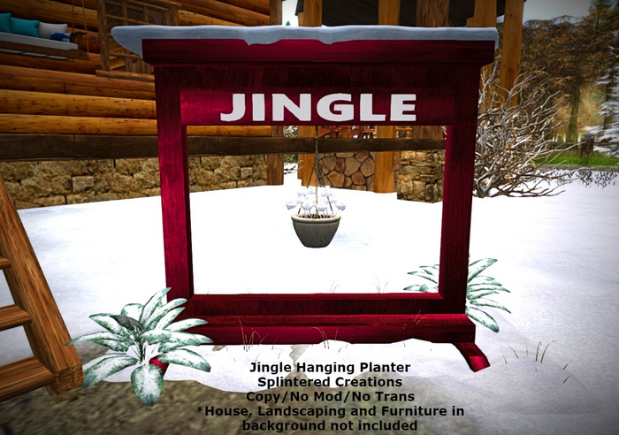 SC: Jingle Hanging Planter Boxed