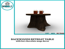 .:TT:.  BACKWOODS RETREAT TABLE BOX