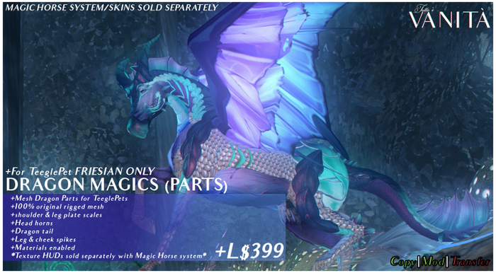 Dragon Magics [PARTS] FRIESIAN