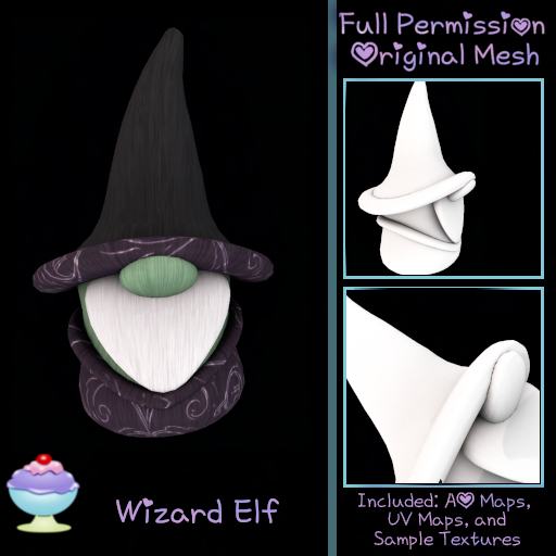 [Sherbert] Full Perm Wizard Elf (ADD)