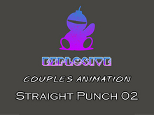 Explosive animation - Straight Punch 02 Full Perm