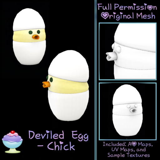 [Sherbert] Full Perm Deviled Egg - Chick (ADD) *Retirement Sale*